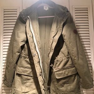 Billabong winter 100% cotton parka